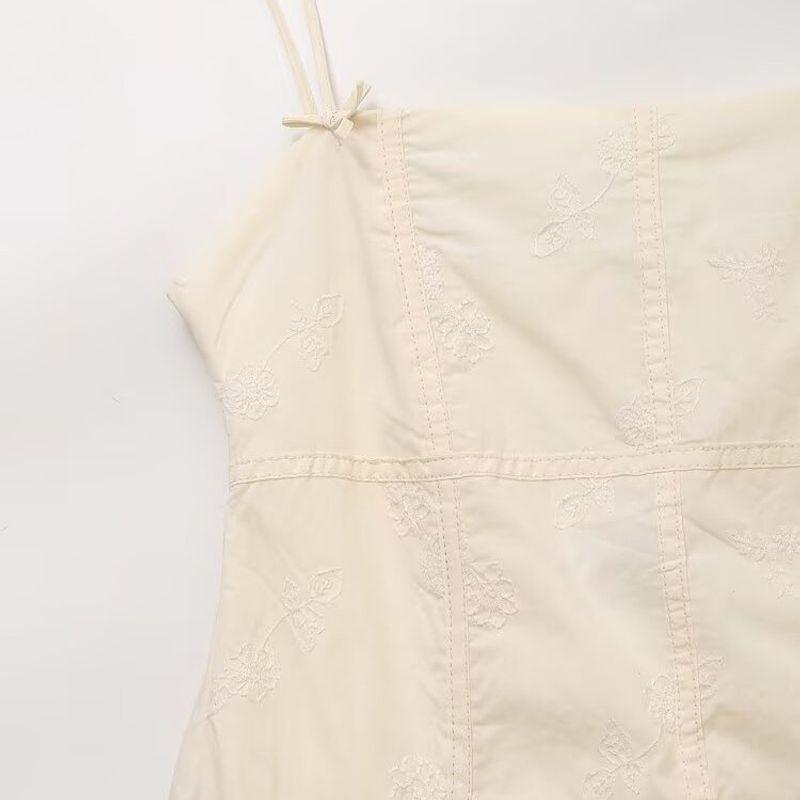 Jnleaog Autumn New Women's Clothing Fashion Style Stylish Fashion Small Bowknot Decoration Embroider Dress