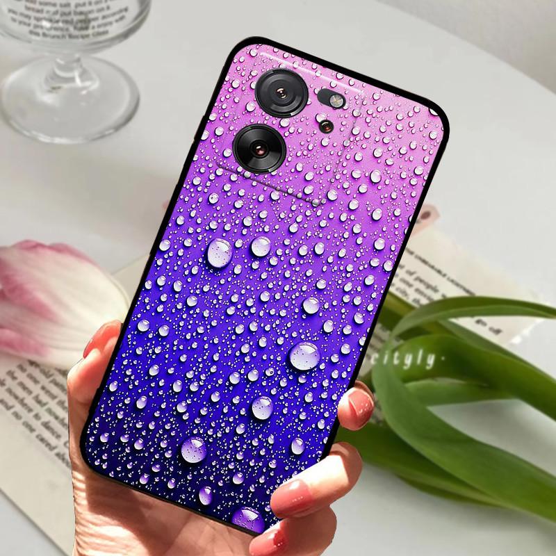 Per Custodia Redmi K60 Ultra K 60 Pro Animali Carini di Lusso Silicone Morbido TPU Copertura Posteriore del Telefono Per Redmi K60E Paraurti Antiurto Capa
