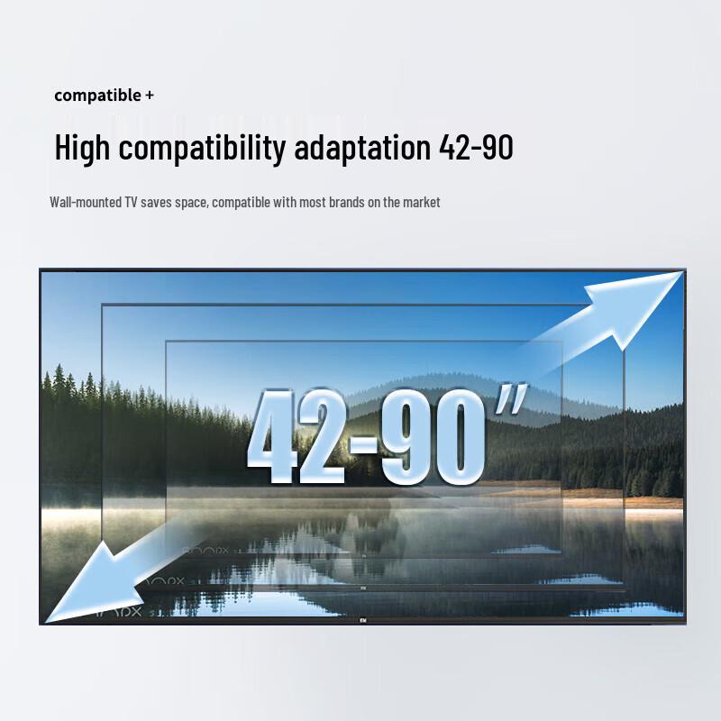 XRV 65-inch Universal TV Wall Mount