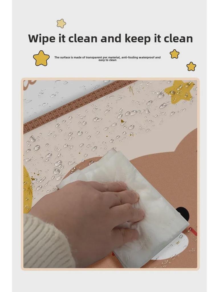 Niedlicher Cartoon Anti-Tritt Autositz Rückenschutz Pad für Kinder