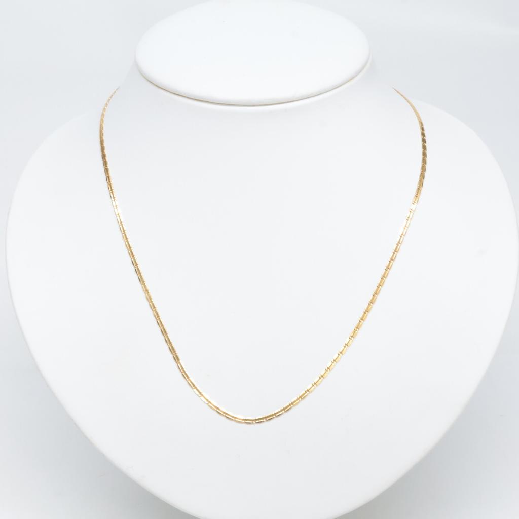 Tecnigold [Excellent Condition] 14KT Chain Necklace Yellow GoldUsed