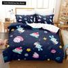 New 3D Print Cartoon BabyRiki Bedding Set Boys Girls Twin Queen King Size Duvet Cover Pillowcase Bed Boys Adult Home Textiles