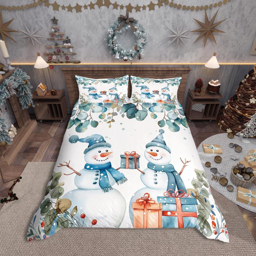Comforter Homewish Merry Christmas Festival Xmas For Girls Bedding Sethappy New Year Decor