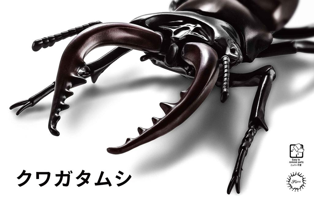 Fujimi Model Free Research Series 22 Living Creatures Stag Beetle Free No. Research-22