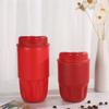 Spill Proof Lid Travel Coffee Mug 316 Stainless Steel Portable Ice Cup Drink Cup  Outdoor Travel