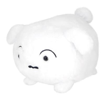 Sanei Boeki Crayon Shin-chan White Cotton Candy Ver. (M) W20 X D23 X H16cm Plush Toy SN48