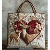 TEMU Womens Fashion Printed Tote Shoulder Bag 600D Oxford Cloth