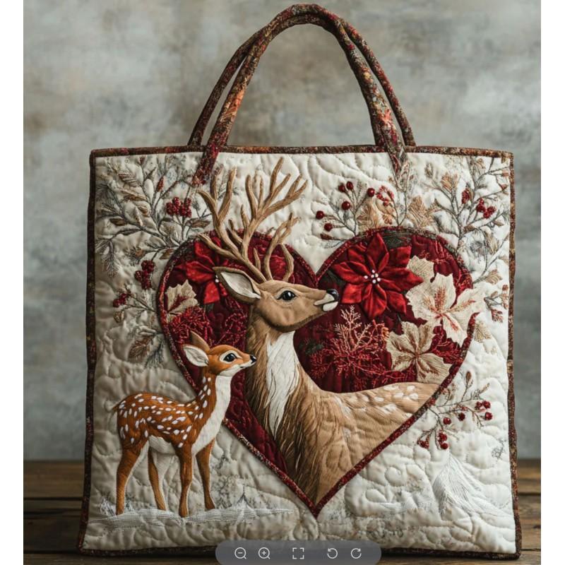 TEMU Womens Fashion Printed Tote Shoulder Bag 600D Oxford Cloth