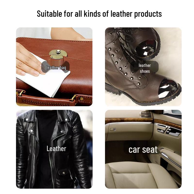 Leather Brightening & Polishing Wipes for Car Interiors