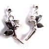 Les Trésors De Lily [F6215] - BO Silver 'Tinkerbell' Black Silver (rhodium-plated) - 19 Mm