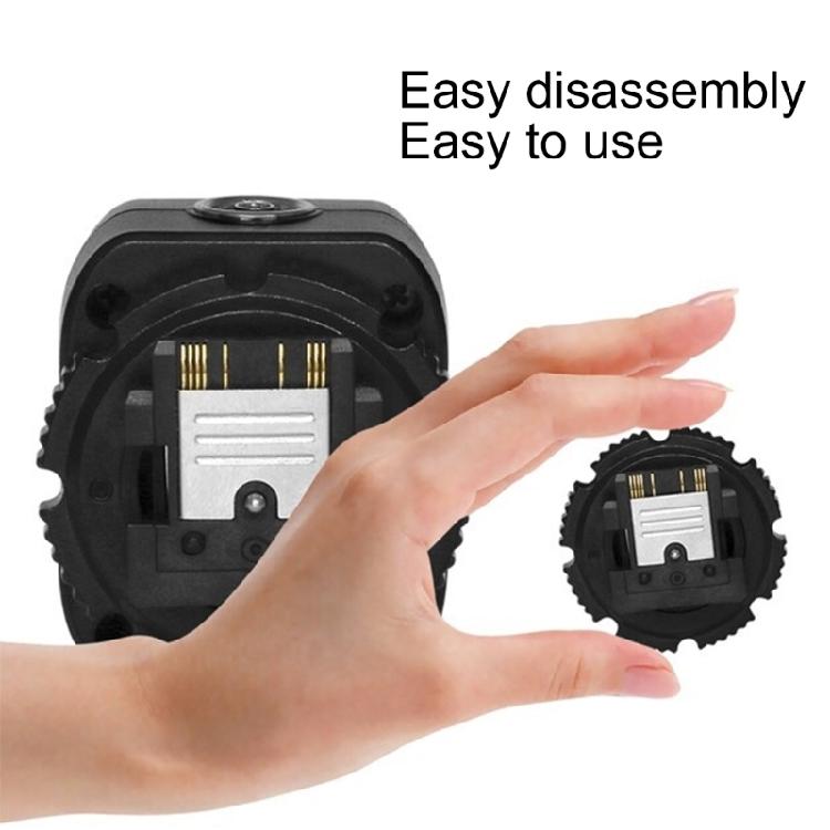 TF335 Hot Shoe Flashing Conversion Adapter Connection Camera to External Flashing Adapter for A7S A7SII A7R A7RII A7II