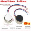 10Pcs DC 3V 3-5V Micro Vibration Motor 1027 1030 1034 1234 Coin Button Motor  for Electronic Toy DIY