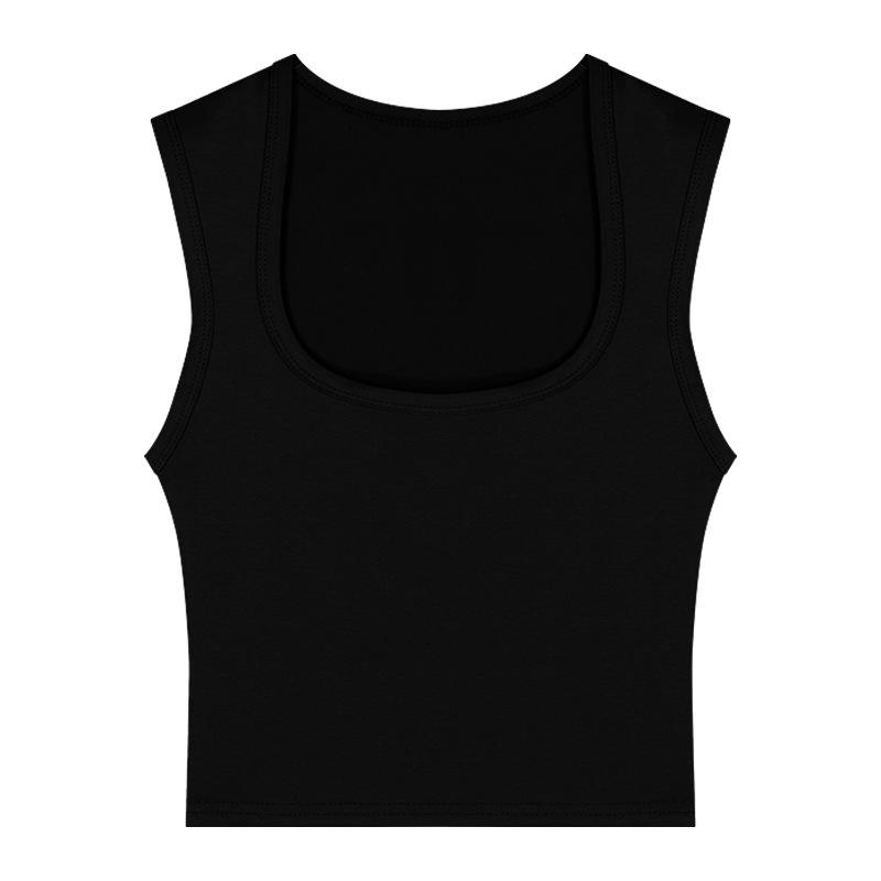 Women's Padded Sports Tube Top: Versatile Vest for Inner and Outer Wear