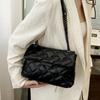 Damestas van KG Sewing Fashion met ketting, schoudertas, crossbodytas van PU-leer.