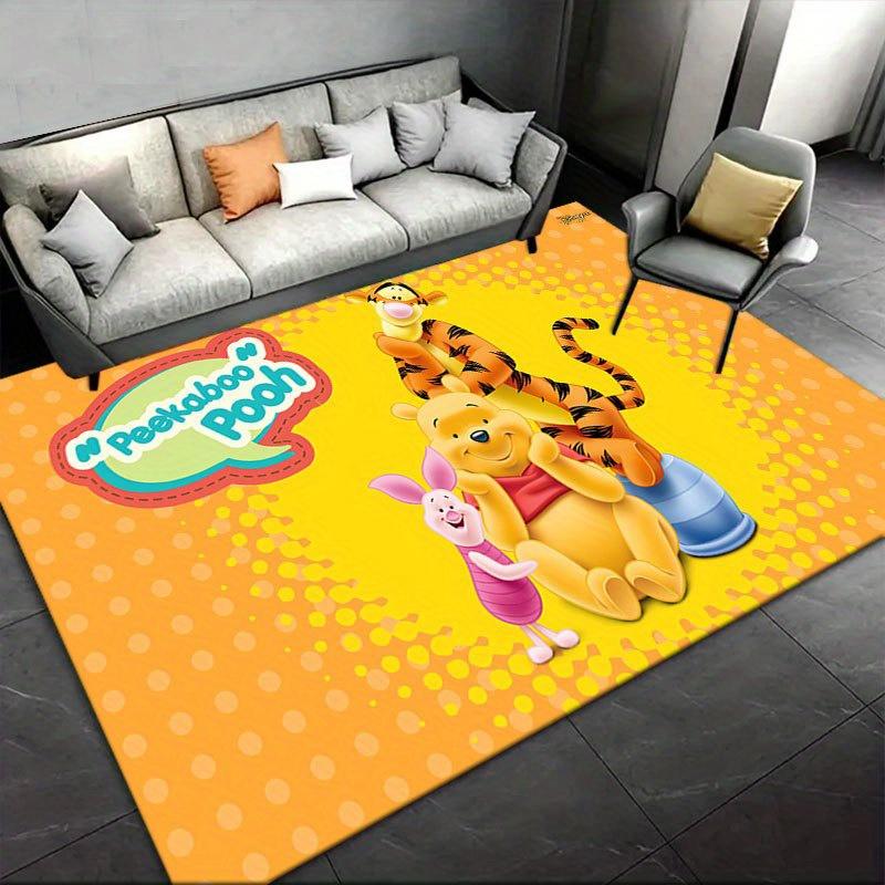 1pc Winnie the Pooh (17) Pattern Carpet Area Rug Non slip Carpet Hand Washable Floor Mat Suitable For Living Room Bedroom Home Decor Room Decor