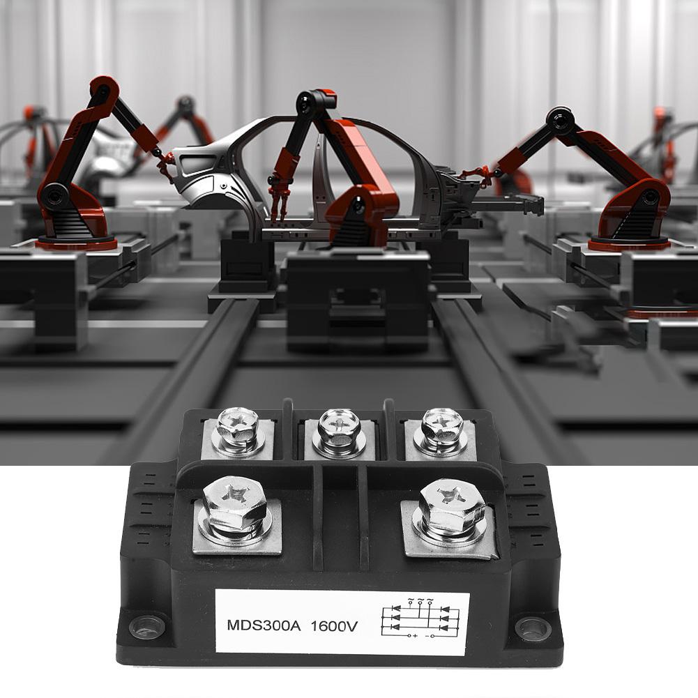 MDS300A 1600V Rectifier, 3 Phase Resin Packed Three Phase Bridge Rectifier Electronic Components Rectification Module