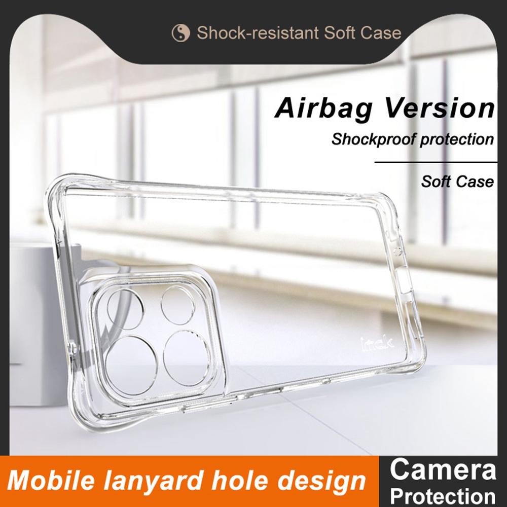 Custodia IMAK in TPU per Motorola Moto G75 5G con protezione antiurto e airbag