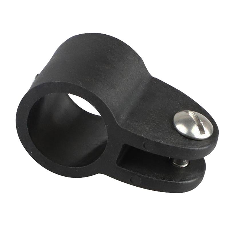 12 Pièces Nylon Marine Bateau Housse de Capote Bimini Top Charnière de Pont Glissière Œillet d'Extrémité Raccords Matériel Outil Universel Bricolage Solide