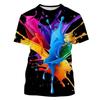 New Fashion Summer 3D High-definition Printed Music Symbols and Note Patterns T-shirt In Street Style Unisex Kids Casual Top
