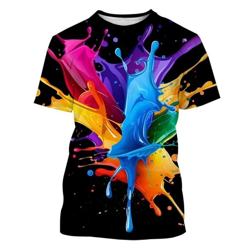 New Fashion Summer 3D High-definition Printed Music Symbols and Note Patterns T-shirt In Street Style Unisex Kids Casual Top