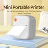 Mini Thermals Label Maker For Children Cordless Bluetooth-compatible Printing 200DPI Resolution Safe 45 Degree Tear Line Rechargeable Type C