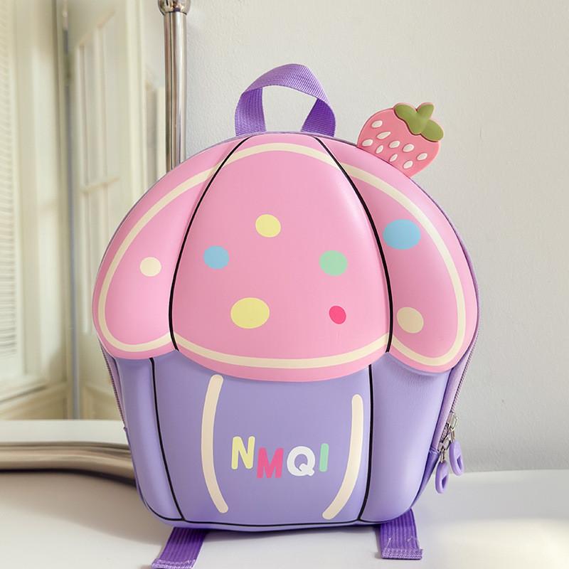 

Cartoon Kids Backpack With Breathable Oxford Fabric For Preschool School Use фіолетовий
