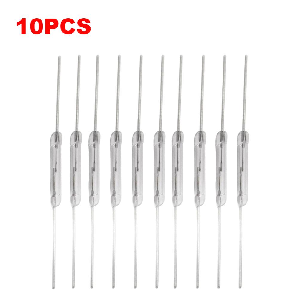 100-10 Stück Normally Offen Magnetschalter Schwingungsfest Elektronischer NO Schalter 2*14mm N/O Reed-Schalter