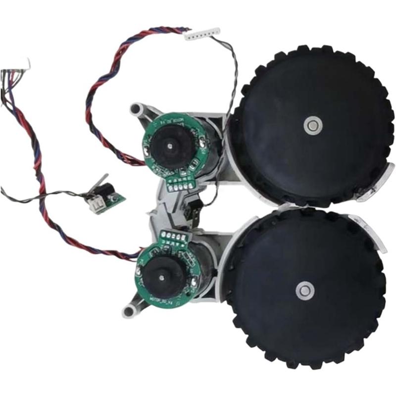 A65T-Left& Right Replacement Wheels For Xiaomi For Mijia 2C STYTJ03ZHM Vacuum Cleaner Spare Parts Drive Traveling Mop 2 Unit
