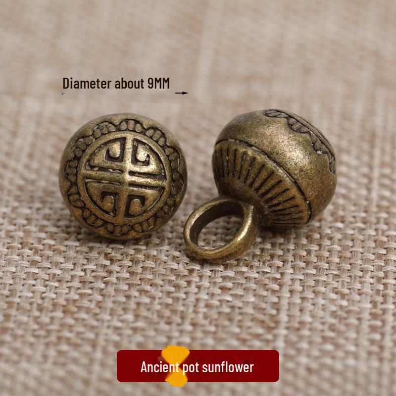 

Hengmeihe ручной работы китайский Cheongsam металлический круглый узор с облаками