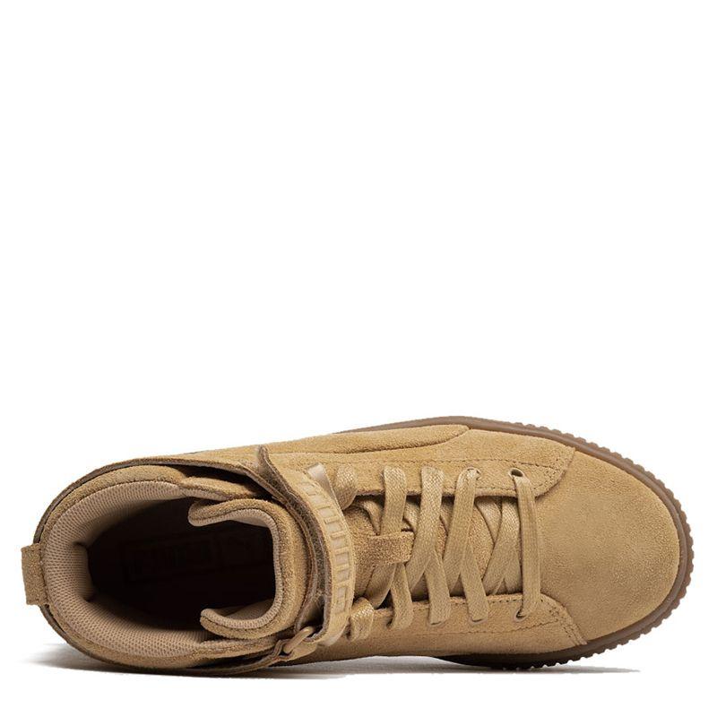 Puma - Women' Shoes - Suede Platform Mid Jr 366018-03 37.5