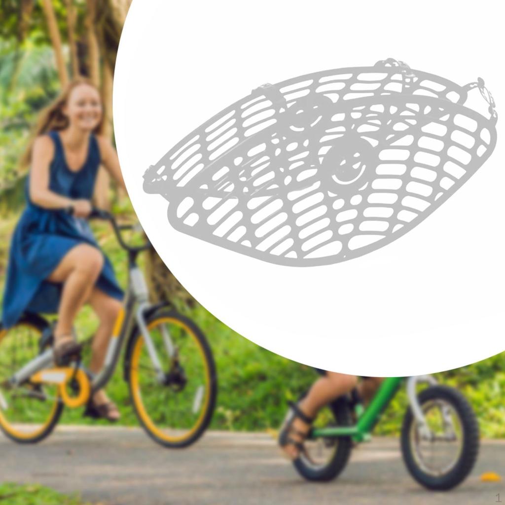 Bike Rear Wheel Net Backseat Guard Mesh Baffle Protector Lightweight Guardrailt Cycling Accessories