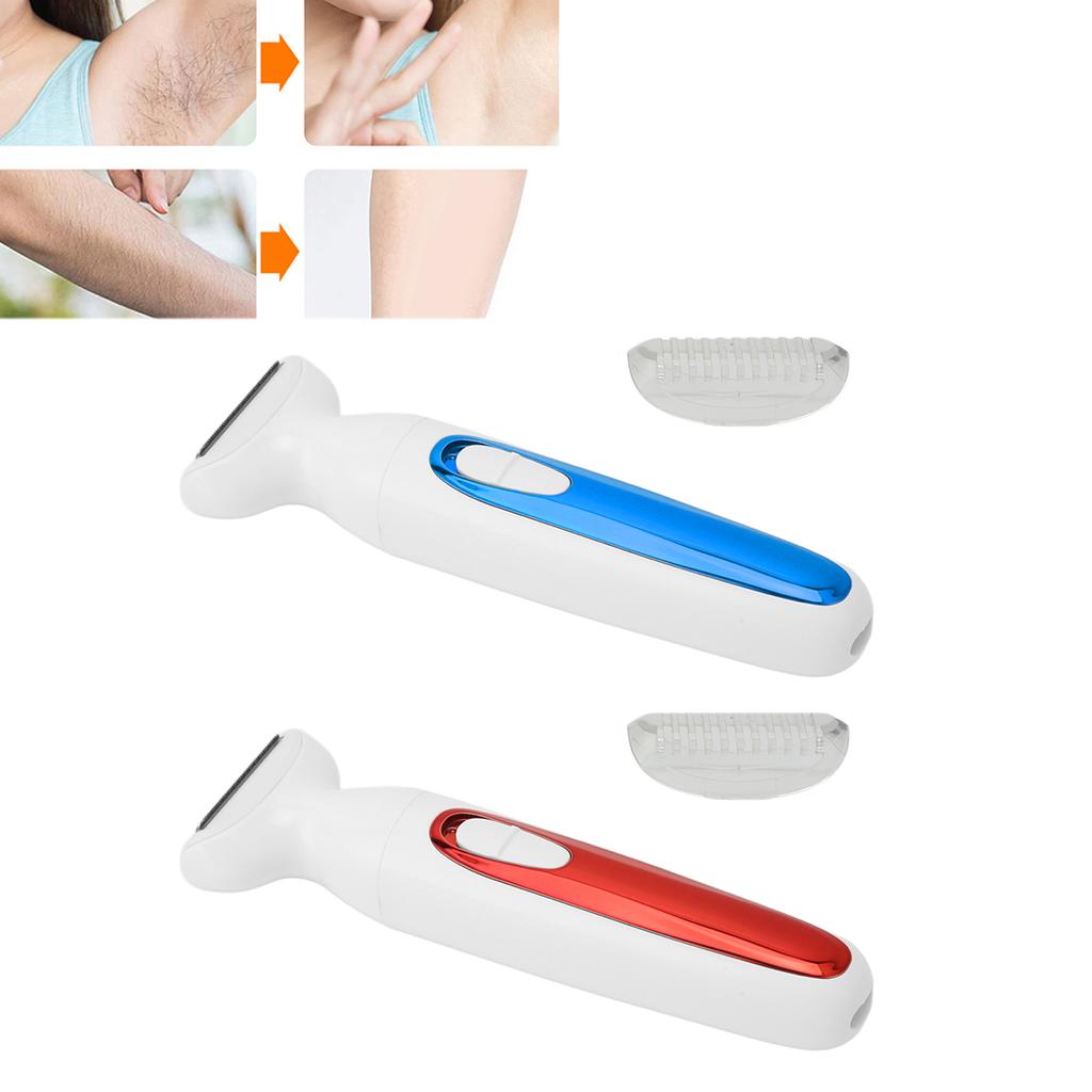 Electric Hair Removal Shaver Wet Dry Use Waterproof Hair Trimmer for Bikini Legs Armpit Face