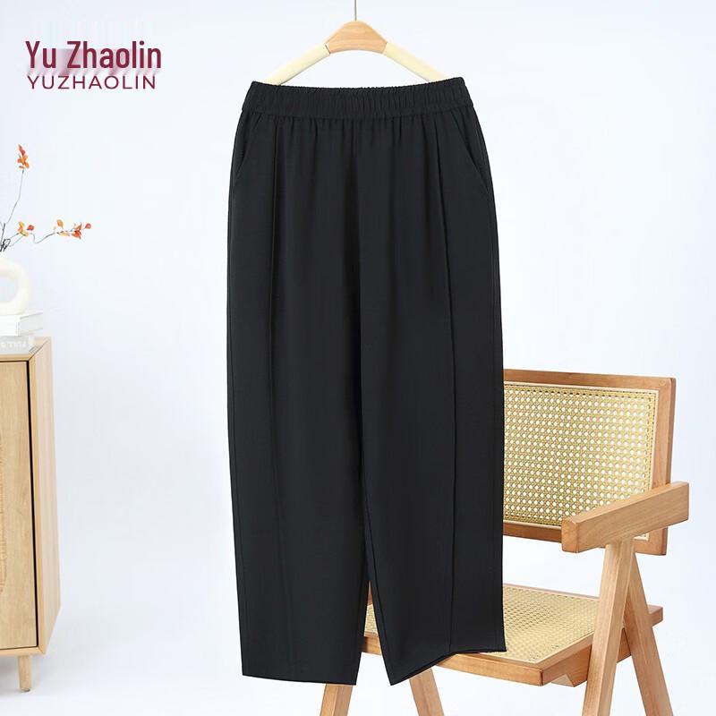 YUZHAOLIN Women s Summer High-Waist Casual Pants XL