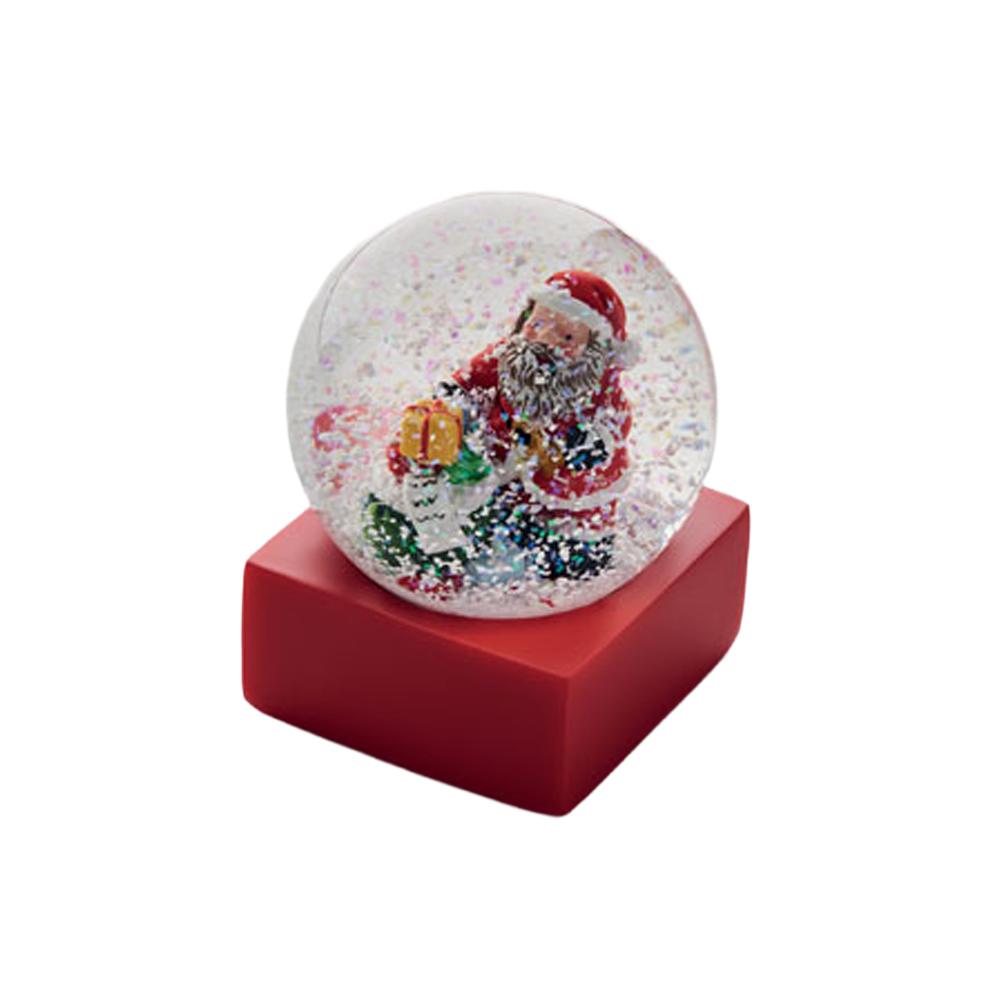MidOcean Santisimo Glass Christmas Snow Globe