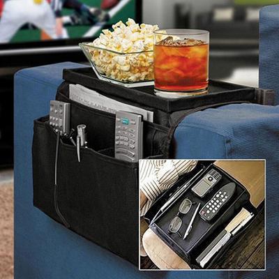 6 taschen Sofa Handlauf Couch Armlehne Organizer Fernbedienung Halter Tasche