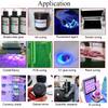 6W/20W UV Glue Curing Lamp Small Curing Equipment Led Indoor Lighting Fixture 405nm Ultraviolet Ink Projector Light