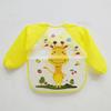 Baby Waterproof Bibs Apron Boys Girls Burp Cloth Toddler Child Newborn Feeding Painting Infant Long Sleeve Draw Animal Cartoon