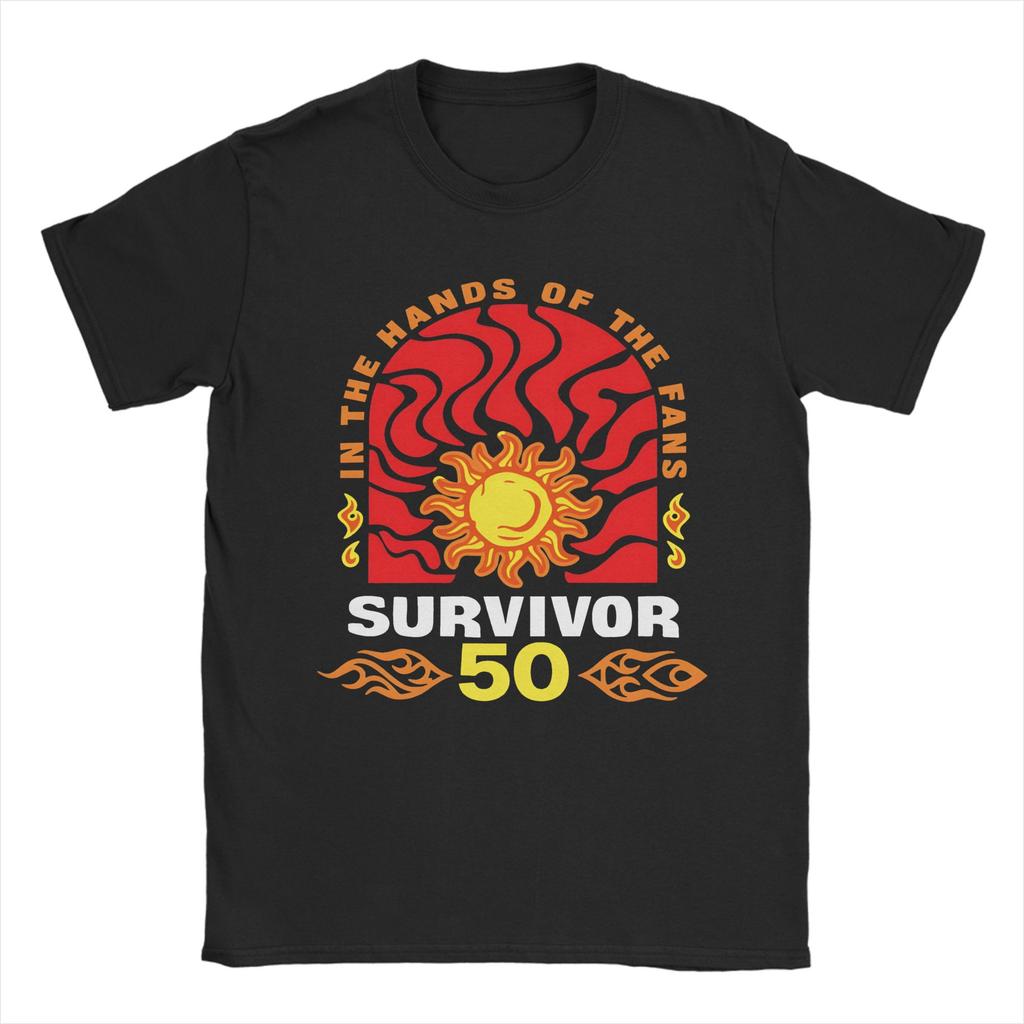 Unisex Women Survivor Season 50 T Shirt Cotton Graphic Print TShirt Clothing Outfits