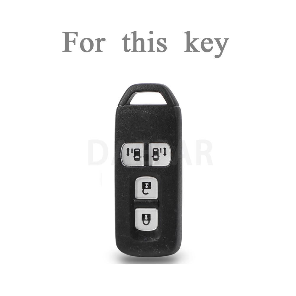 4 Buttons TPU Car Remote Control Key Case Cover Holder for Honda New NBOX Custom JF3/JF4 N-BOX JF1/JF2 N-BOX+ Plus N Wagon N-One