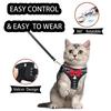 Adjustable Pet Harness with Bow Tie Leash Set Stylish Tuxedo Vest for Small Dogs and Cats Harnesses Leads Dog Supplies