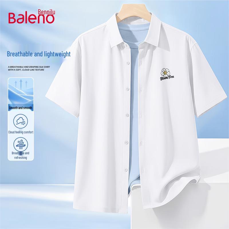 Baleno Men s Ice-Cool Graffiti Short Sleeve Shirt 2XL