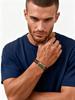 Minimalist 4mm Beaded Bracelet for Men Boys,Black Onyx Small Natural Stone Bracelet,Summer Bohemian Jewelry Gift