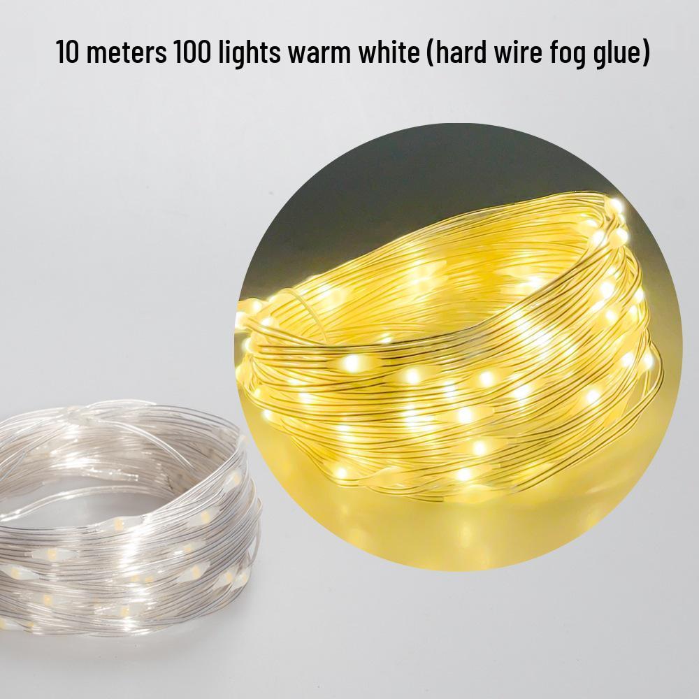 LED Remote Control Rope Lights - Christmas, Wedding, USB & Battery Powered Decorative Multicolor String Lights for Camping