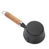 Small Cast Iron Saucepan with Wooden Handle