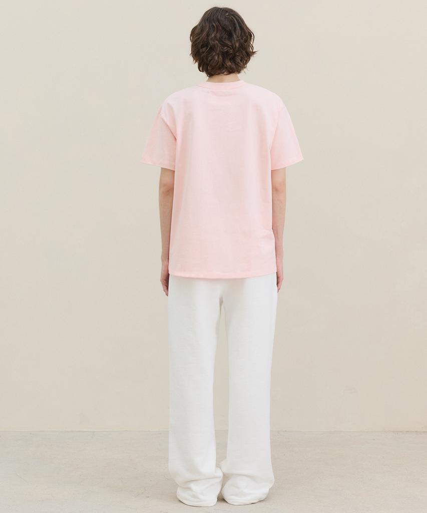 Matile Basic Logo T-Shirt / Pink