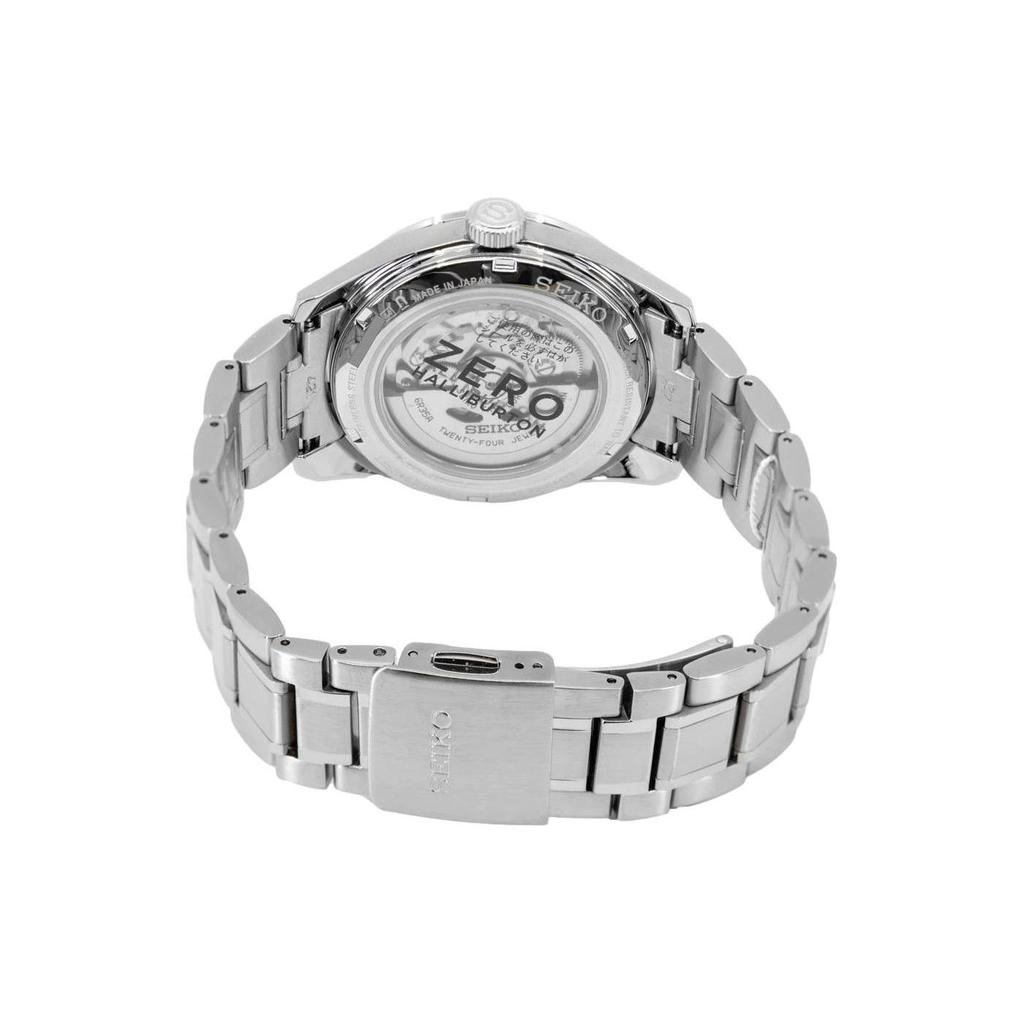 SEIKO Pre Meter Collection Mechanical Movement Stainless Steel Strap Watch Men's Watches Gray Dial SPB277J1