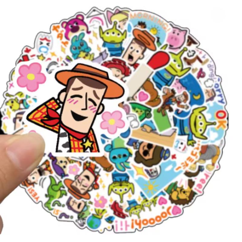 10/30/50PCS Kawaii   Animation Movie Graffiti Stickers Decoration Luggage Phone Guitar Scrapbook Cup Car Kid Toys