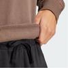 Adidas Casual Round Neck Long Sleeve Pullover Sweatshirt Women Sweatshirt Rock-Layer-Deep-Earth-Brown JI9101