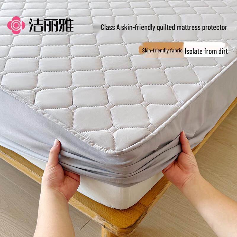 Grace Class A Quilted Fitted Sheet & Mattress Protector 180x200cm