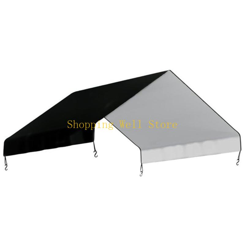 

KX4B Universals Animal Cage Cover Waterproofed Outdoor Shelter Dusts Proof Canopies for Chickens Ducks Pet Silver Reflective CN